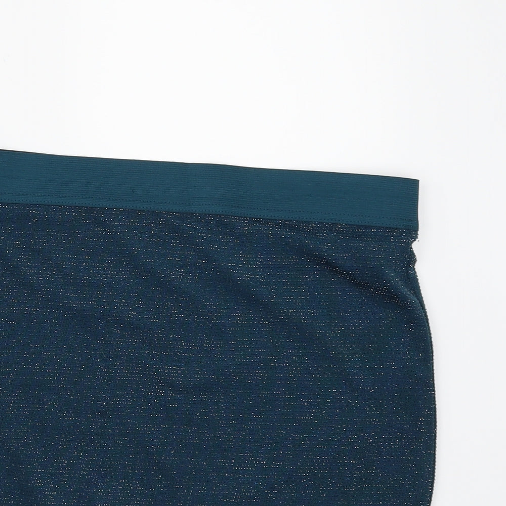 Amisu Womens Green   Bandage Skirt Size 34 in