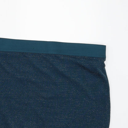 Amisu Womens Green   Bandage Skirt Size 34 in