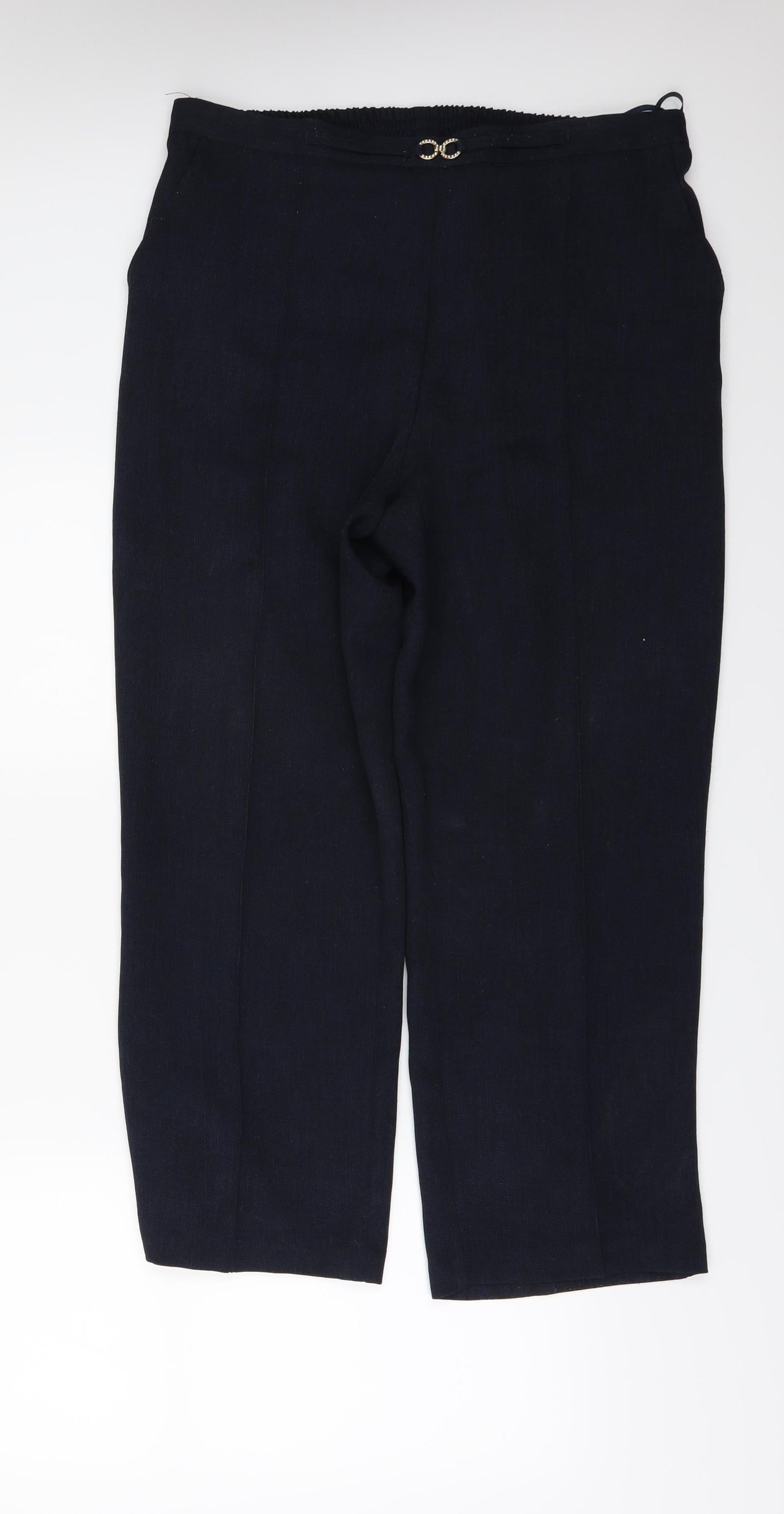 Damart Womens Blue   Sweatpants Trousers Size 16 L25 in