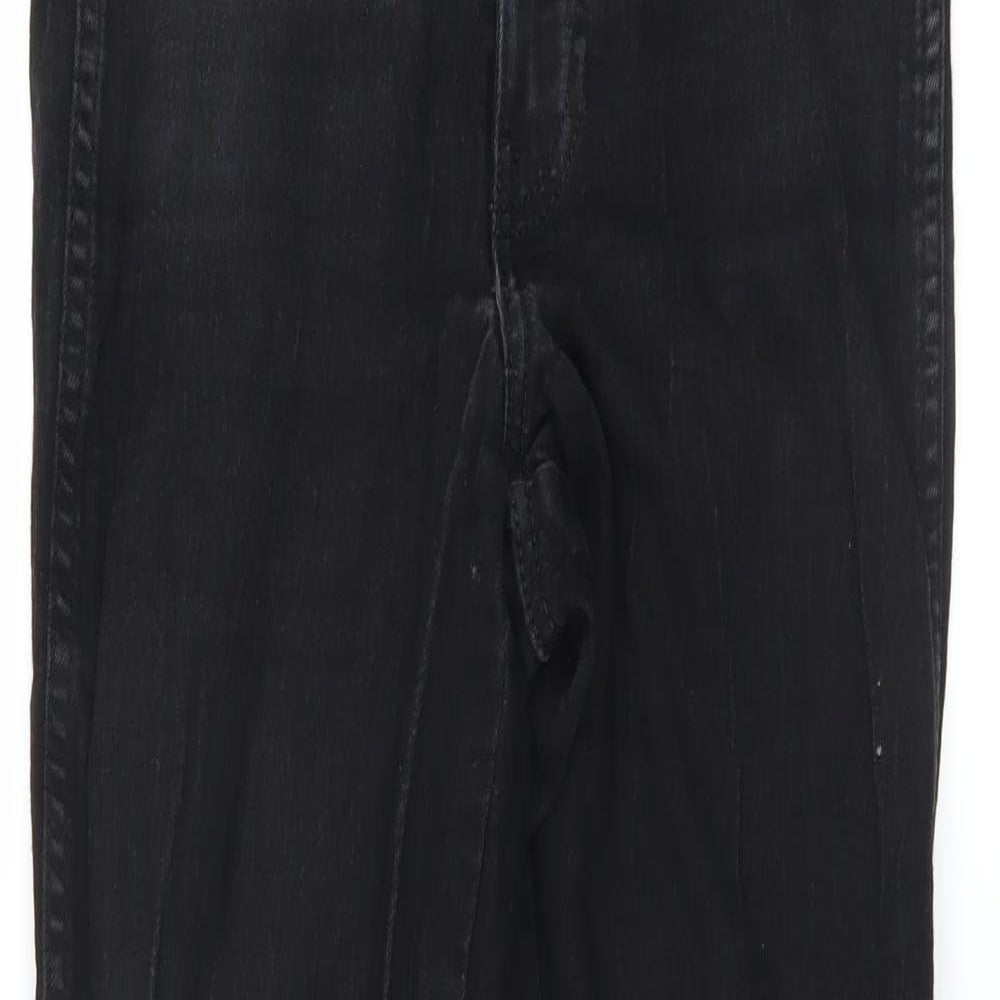 Womens UK Size 10 H&M Regular Fit Skinny Black Jeans