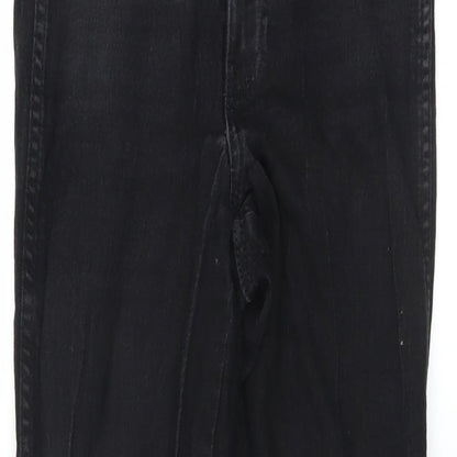 Womens UK Size 10 H&M Regular Fit Skinny Black Jeans