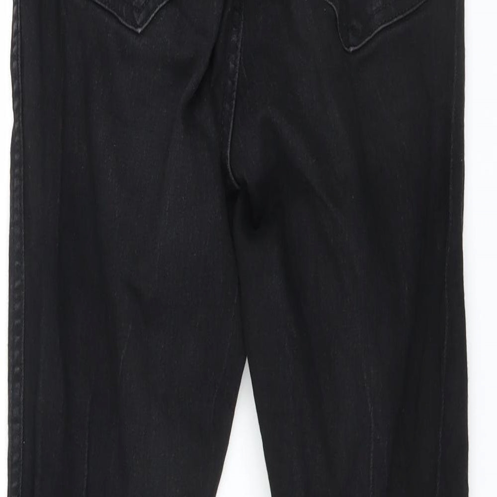 Womens UK Size 10 H&M Regular Fit Skinny Black Jeans