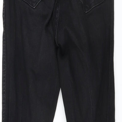 Womens UK Size 10 H&M Regular Fit Skinny Black Jeans