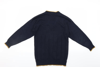 New Century Mens Blue   Pullover Jumper Size S