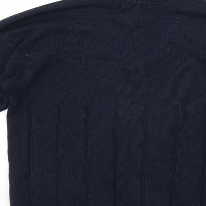 New Century Mens Blue   Pullover Jumper Size S