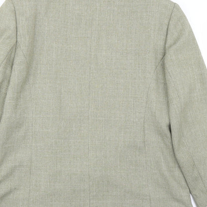 Classics Womens Green   Jacket Suit Jacket Size 16