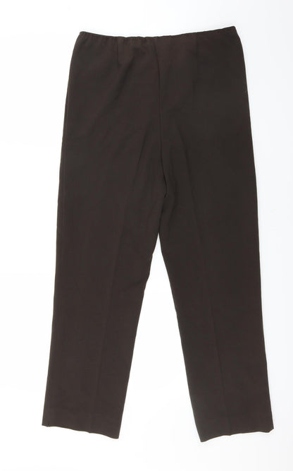 Berkertex Womens Brown   Trousers  Size 14 L29 in