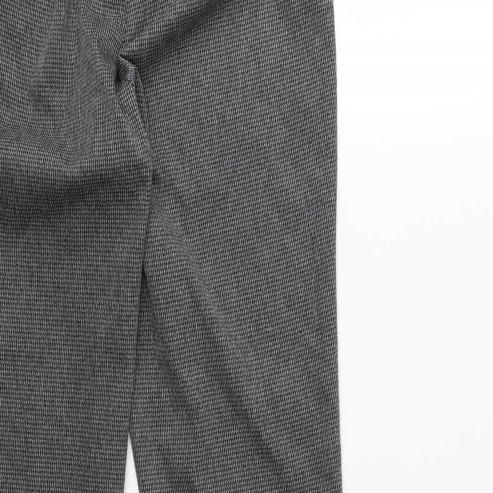 Womens UK Size 10 Bonmarché Regular Fit  Grey Trousers