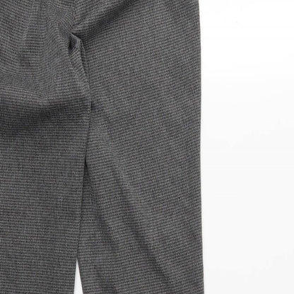 Womens UK Size 10 Bonmarché Regular Fit  Grey Trousers