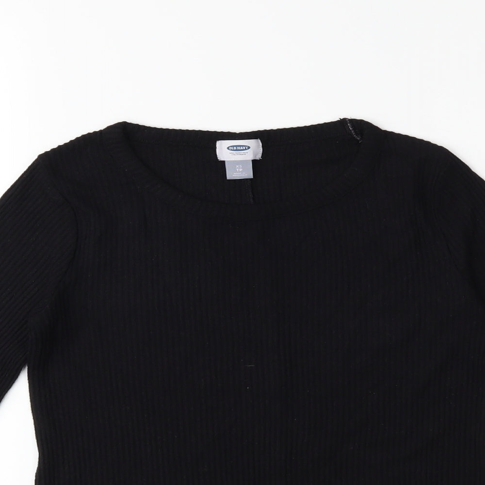 Old Navy Mens Black   Pullover Jumper Size XS