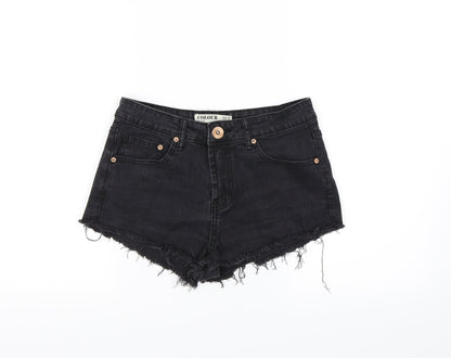 Cotton On Womens Black   Mom Shorts Size 10