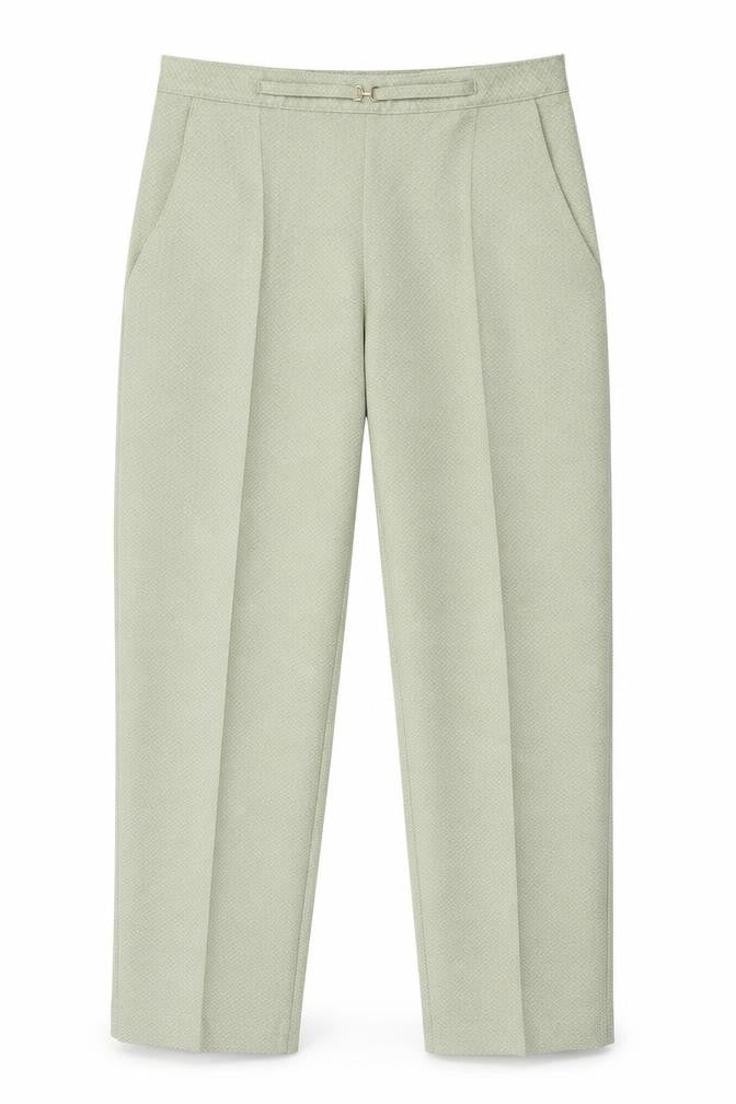 Marks & Spencer Womens Green   Trousers  Size 10 L26 in