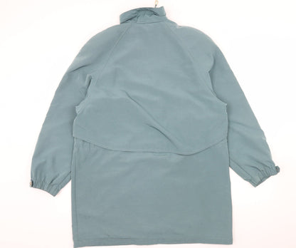 Silkana Womens Blue   Overcoat Coat Size 12
