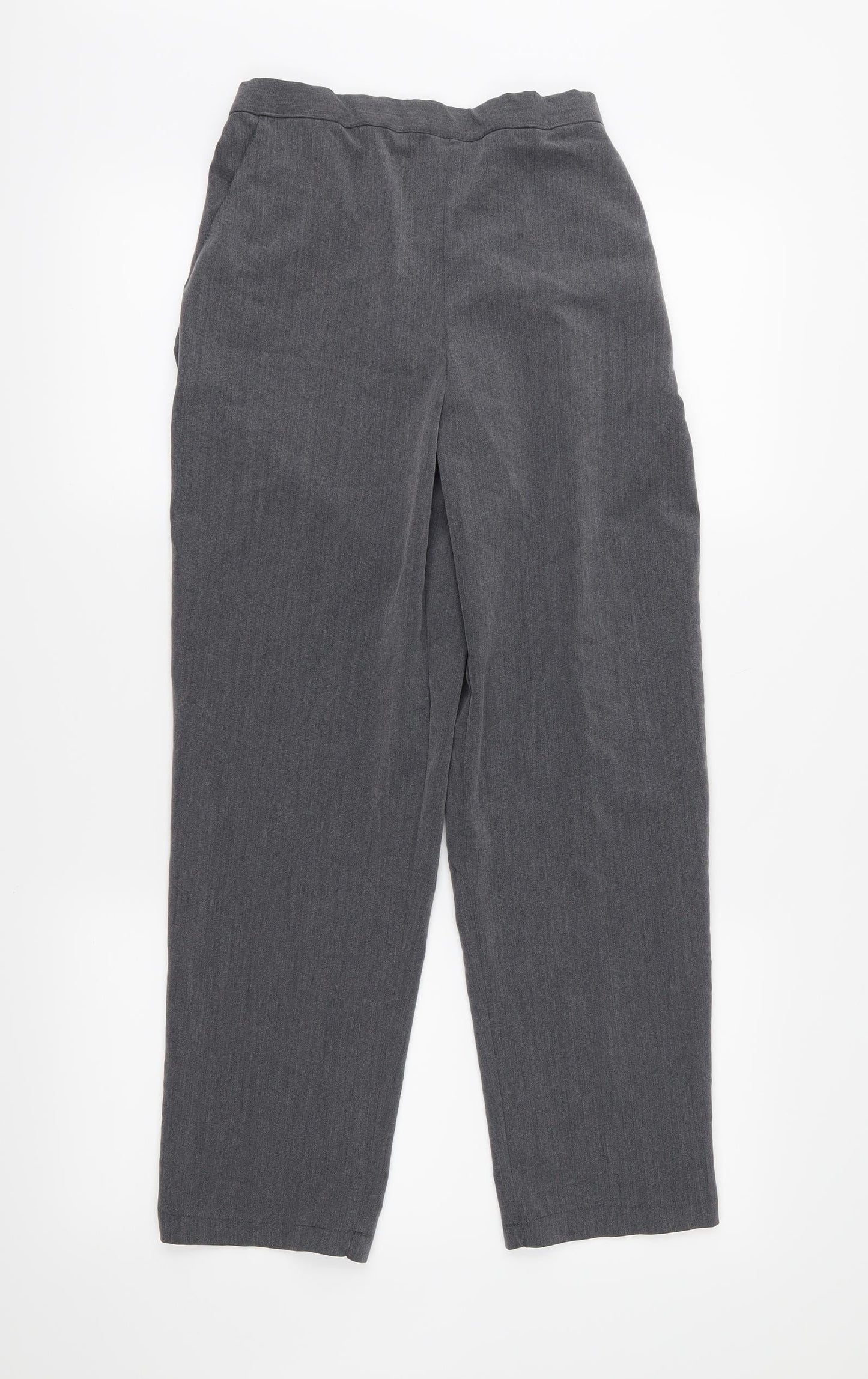 Prew Womens Grey   Trousers  Size 12 L27 in