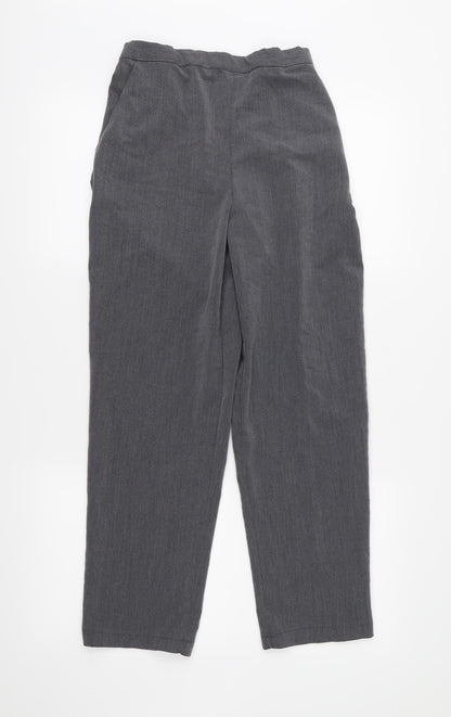 Prew Womens Grey   Trousers  Size 12 L27 in