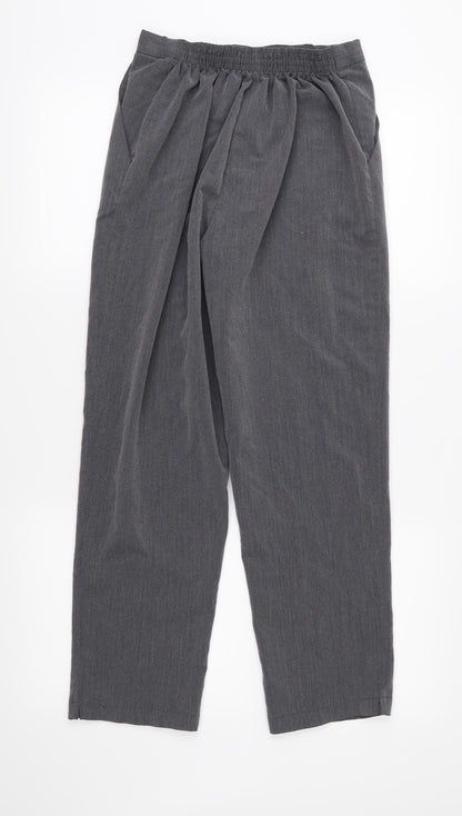 Prew Womens Grey   Trousers  Size 12 L27 in