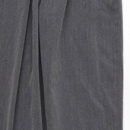 Prew Womens Grey   Trousers  Size 12 L27 in