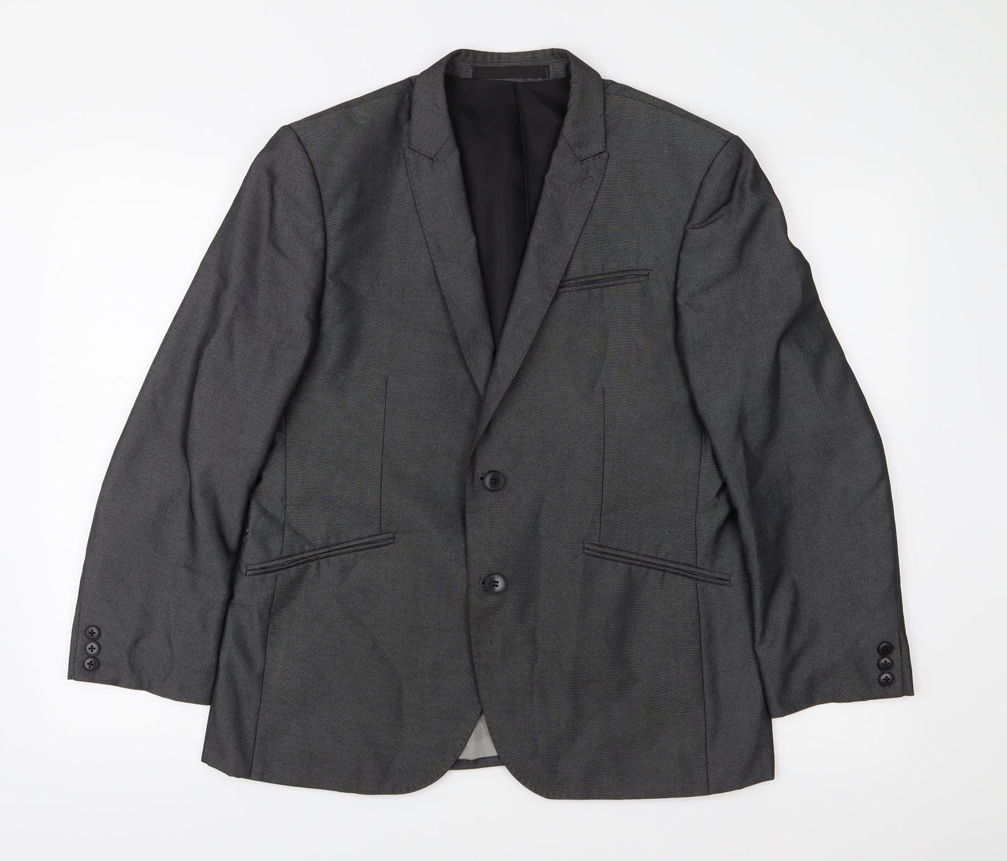 Mens UK Size 40 Marks and Spencer Regular Grey Suit Jacket