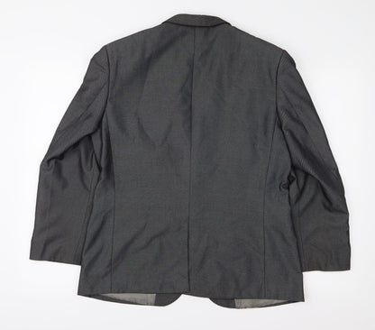 Mens UK Size 40 Marks and Spencer Regular Grey Suit Jacket