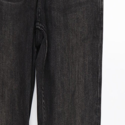 H&M Mens Black  Denim Skinny Jeans Size 28 in L32 in