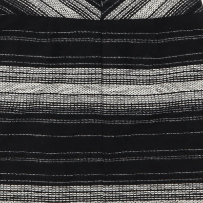 George Womens Black Striped  Mini Skirt Size 10