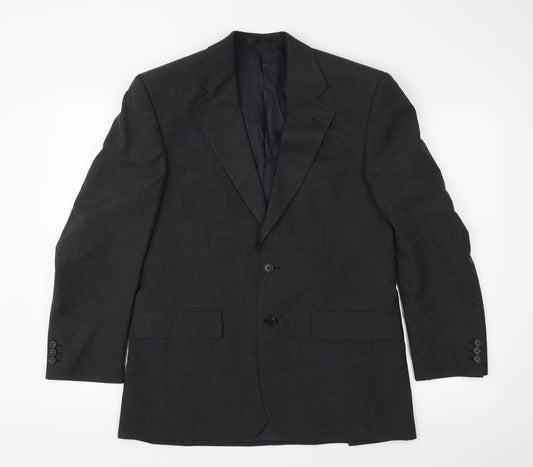 Mens UK Size 38 Scott International Regular Grey Suit Jacket