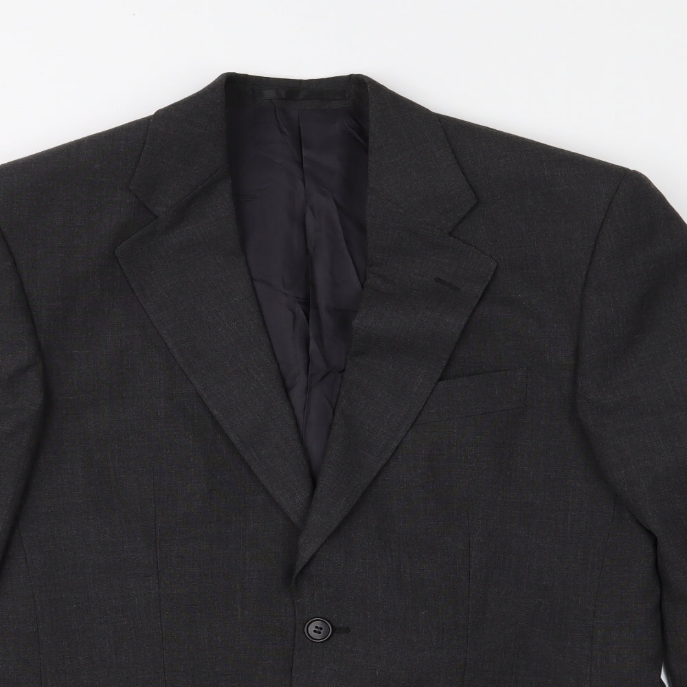 Mens UK Size 38 Scott International Regular Grey Suit Jacket
