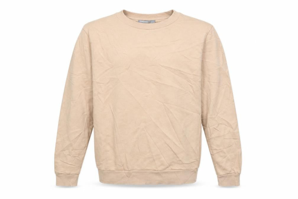 Mens UK Size XS ASOS Beige Pullover Sweatshirt