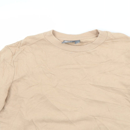 Mens UK Size XS ASOS Beige Pullover Sweatshirt