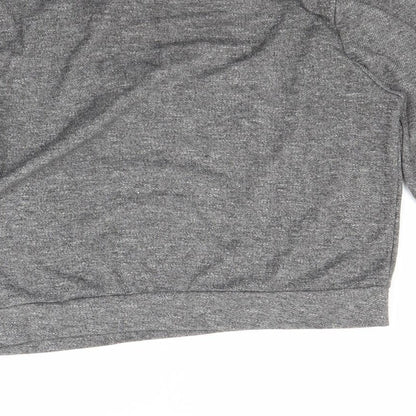 rt Womens Grey   Pullover Sweatshirt Size 2XL