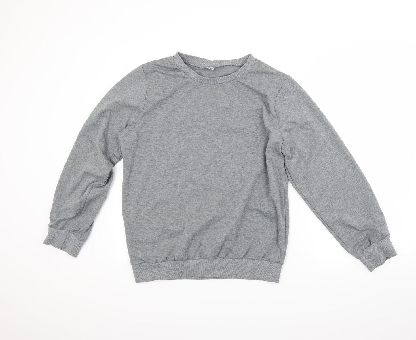 Preworn Womens Grey   Pullover Sweatshirt Size L