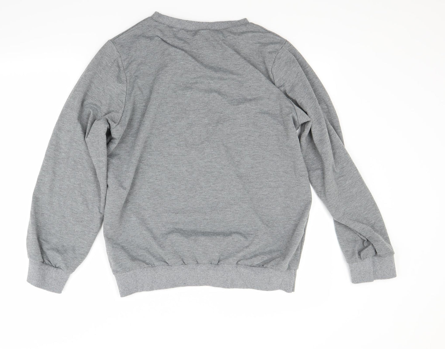 Preworn Womens Grey   Pullover Sweatshirt Size L