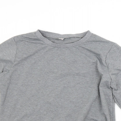 Preworn Womens Grey   Pullover Sweatshirt Size L