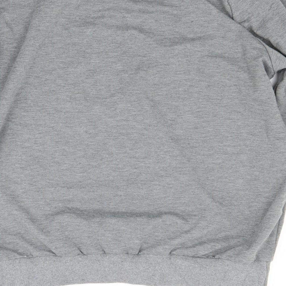 Preworn Womens Grey   Pullover Sweatshirt Size L