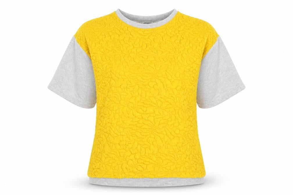 Pull&Bear Womens Yellow   Pullover Sweatshirt Size M