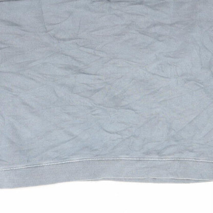 Womens UK Size M Pull & Bear Blue Pullover Sweatshirt