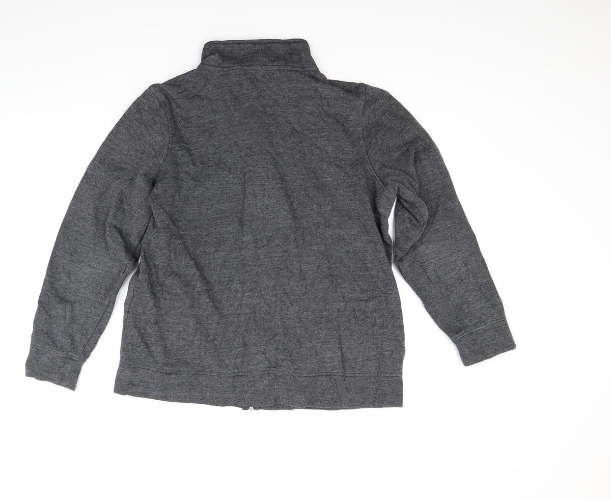 Womens Grey   Full Zip Sweatshirt Size M