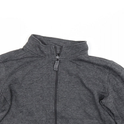 Womens Grey   Full Zip Sweatshirt Size M