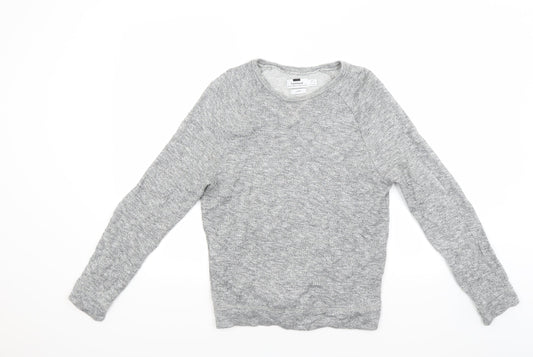 Topman Mens Grey   Henley Jumper Size XS