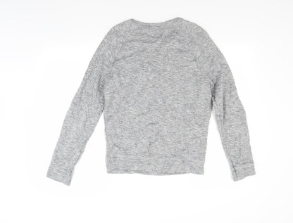 Topman Mens Grey   Henley Jumper Size XS