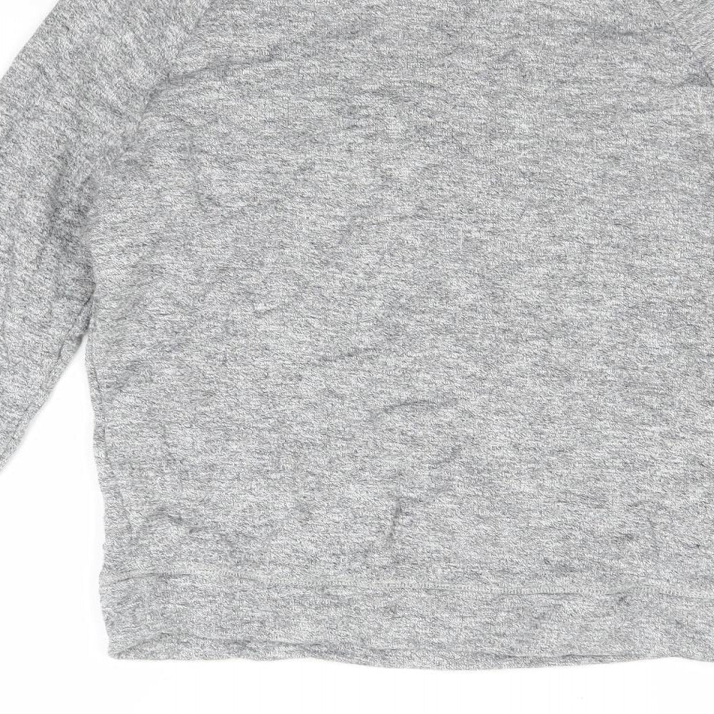 Topman Mens Grey   Henley Jumper Size XS