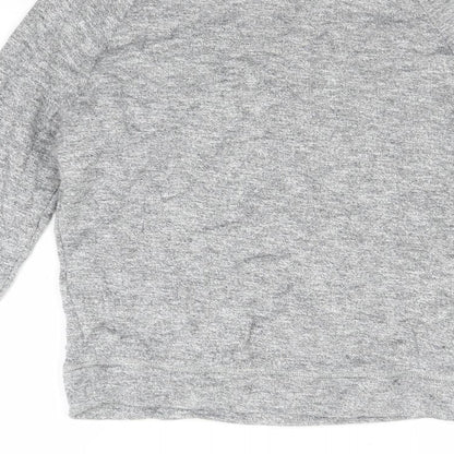 Topman Mens Grey   Henley Jumper Size XS