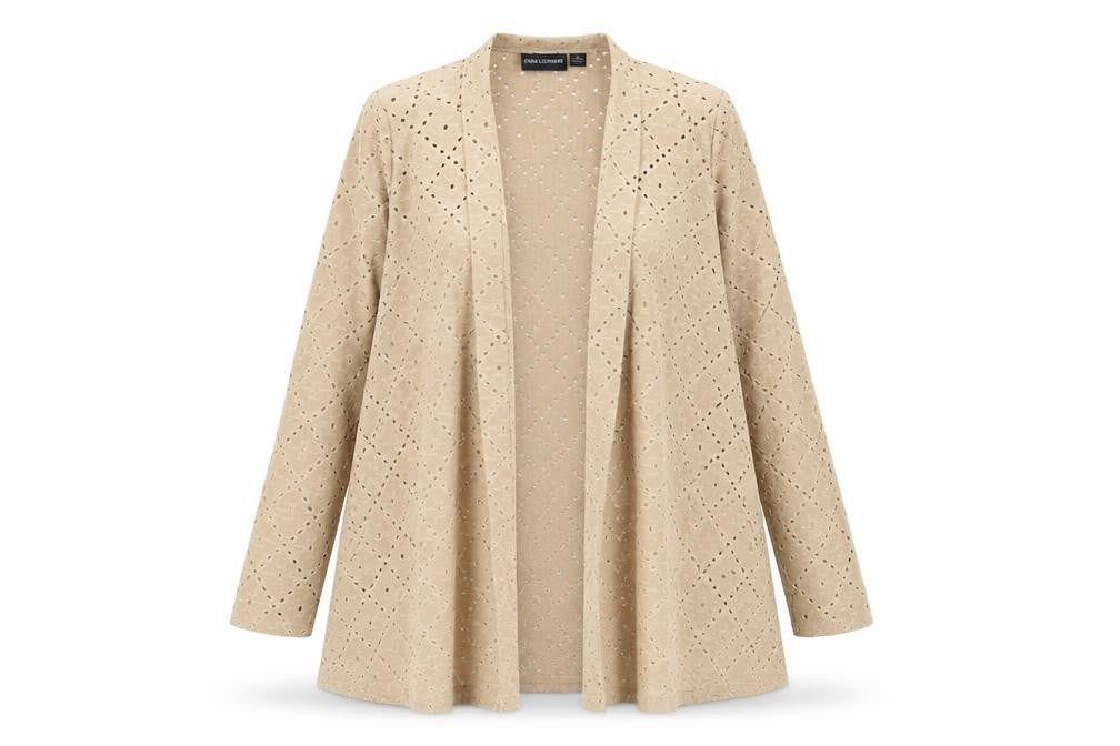 Womens UK Size S Nina Leonard Brown Jacket