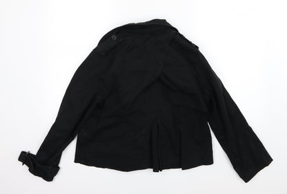 Womens UK Size 12 H&M Black Jacket