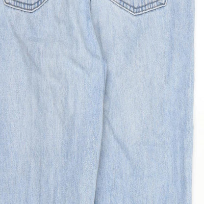Womens UK Size S FB sister Regular Fit Tapered Blue Jeans