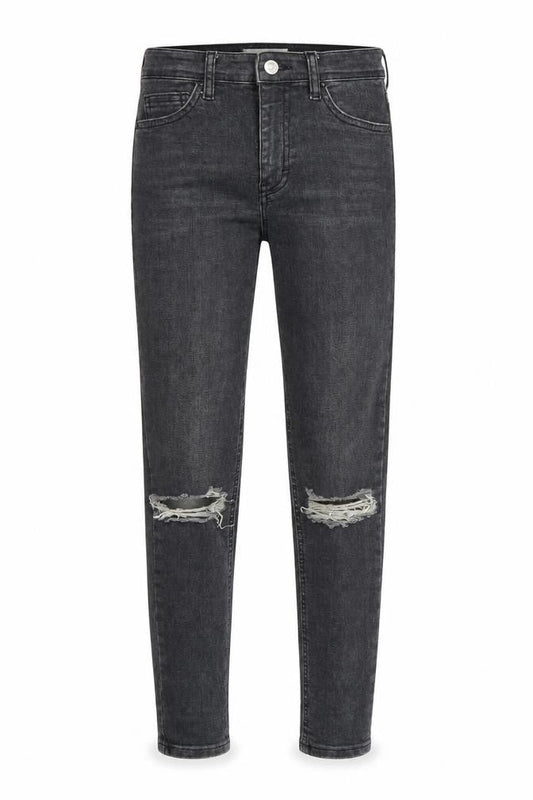 Topshop Womens Grey  Denim Skinny Jeans Size 25 in L32 in - Jamie
