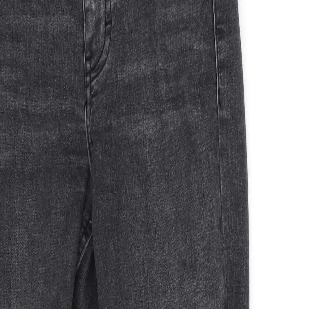Topshop Womens Grey  Denim Skinny Jeans Size 25 in L32 in - Jamie