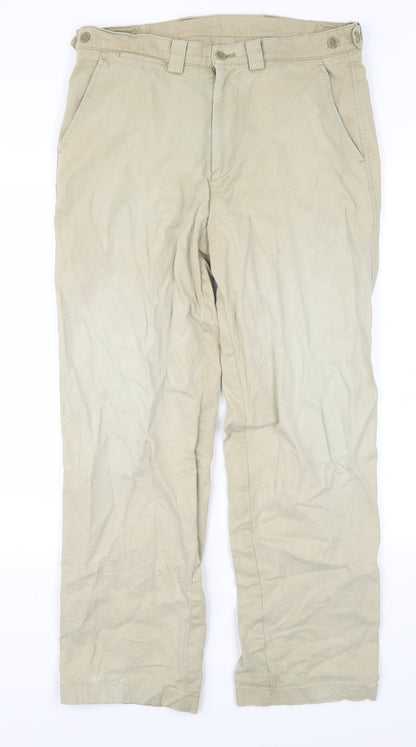 Augusta Mens Beige   Trousers  Size 32 L29 in