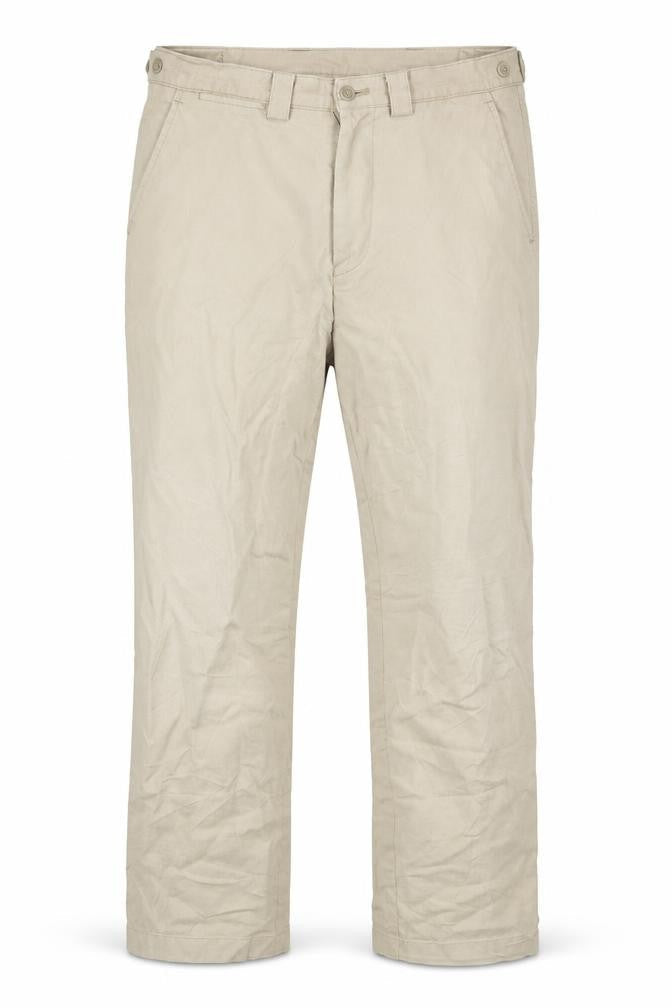 Mens UK Size 32 Augusta Regular Fit  Beige Trousers