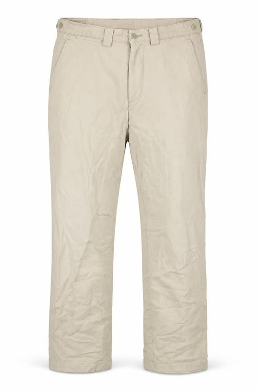 Mens UK Size 32 Augusta Regular Fit  Beige Trousers